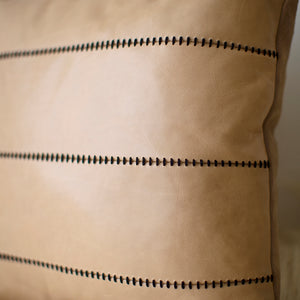 Leather Throw Pillow The Mode Collection Image 02