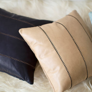 Leather Throw Pillow The Mode Collection Image 07