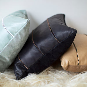 Leather Throw Pillow The Mode Collection Image 09