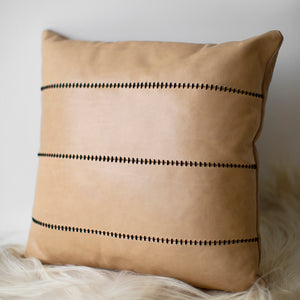 Leather Throw Pillow The Mode Collection Image 10