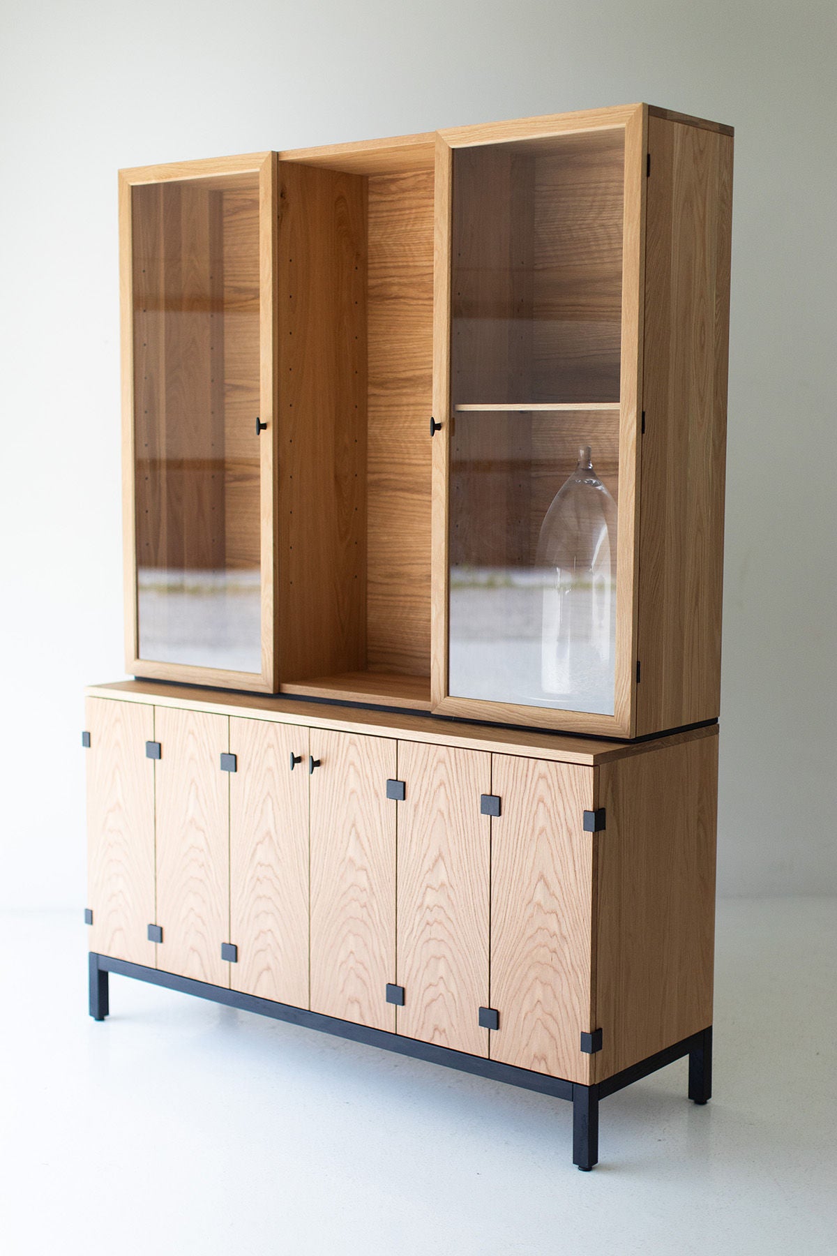 Milo Baughman Credenza and Hutch Set