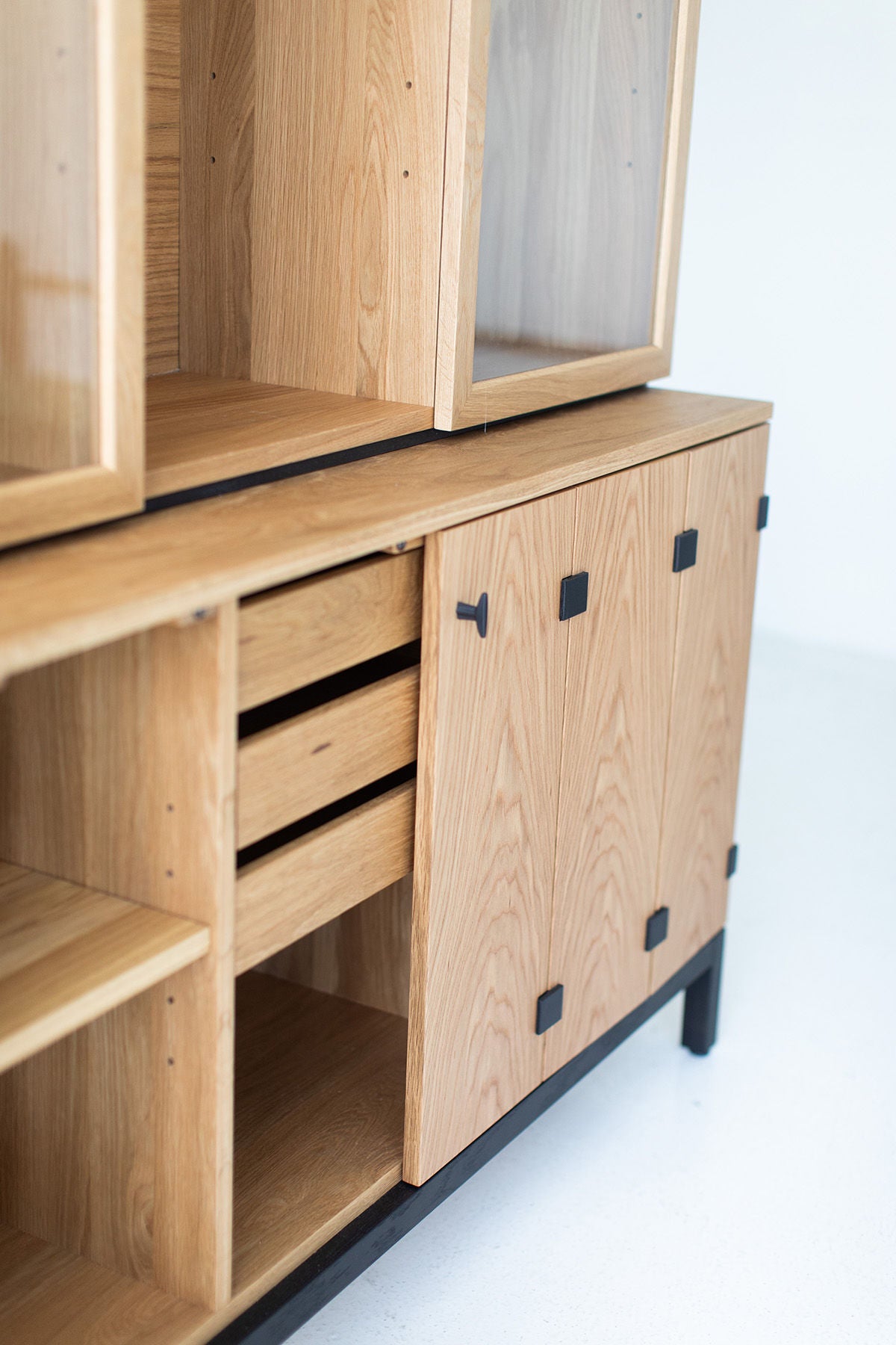 Milo Baughman Credenza and Hutch Set