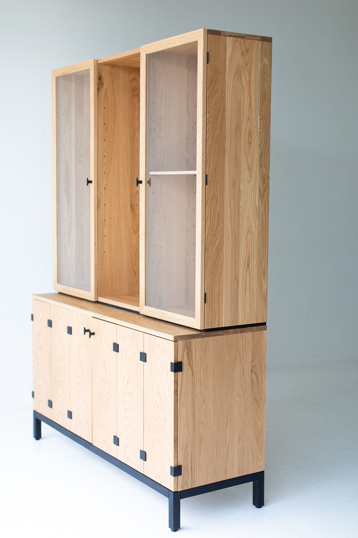 Milo Baughman Credenza and Hutch Set