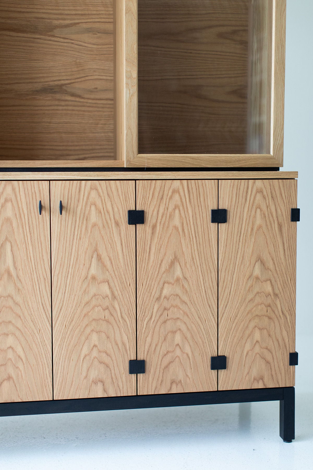 Milo Baughman Credenza and Hutch Set