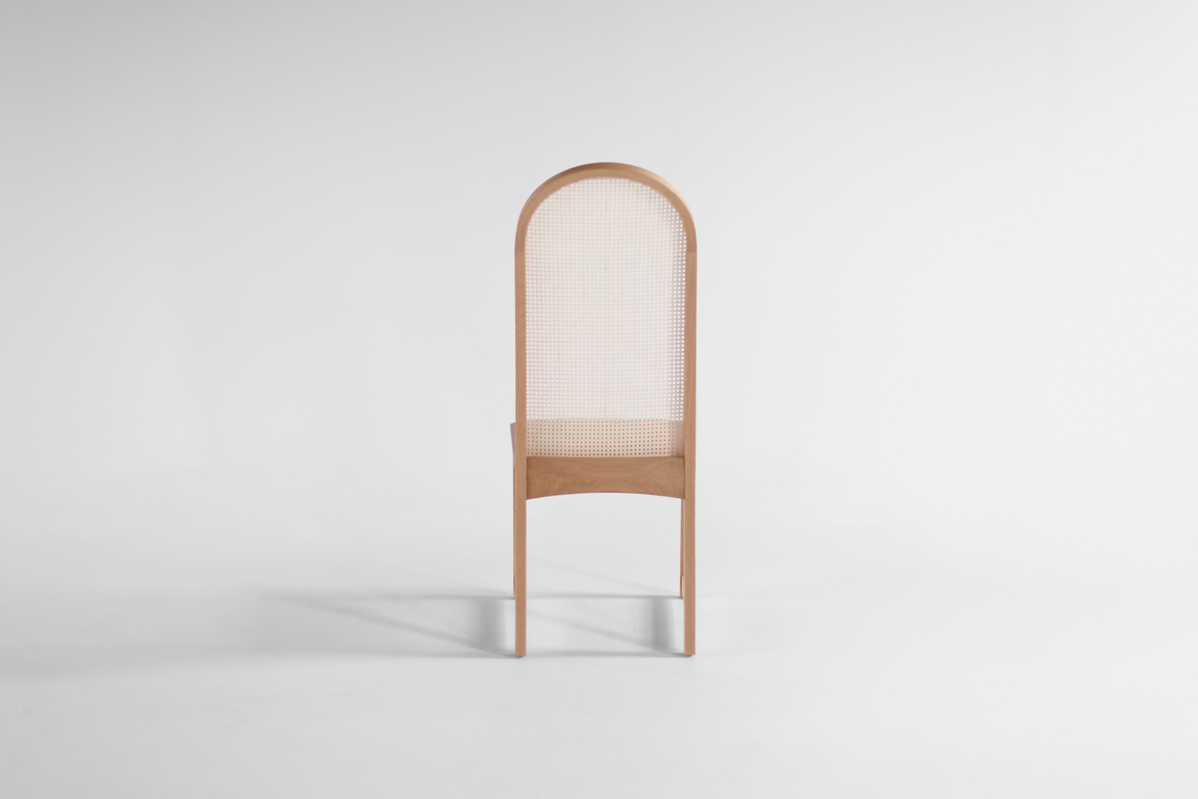 Milo Baughman Highback Arch Dining Side Chair - 334