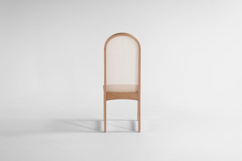 Modern luxury Milo Baughman dining side chairs styled around a modern dining table