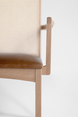 Milo Baughman Highback Arch Dining Chair Arms, image 5