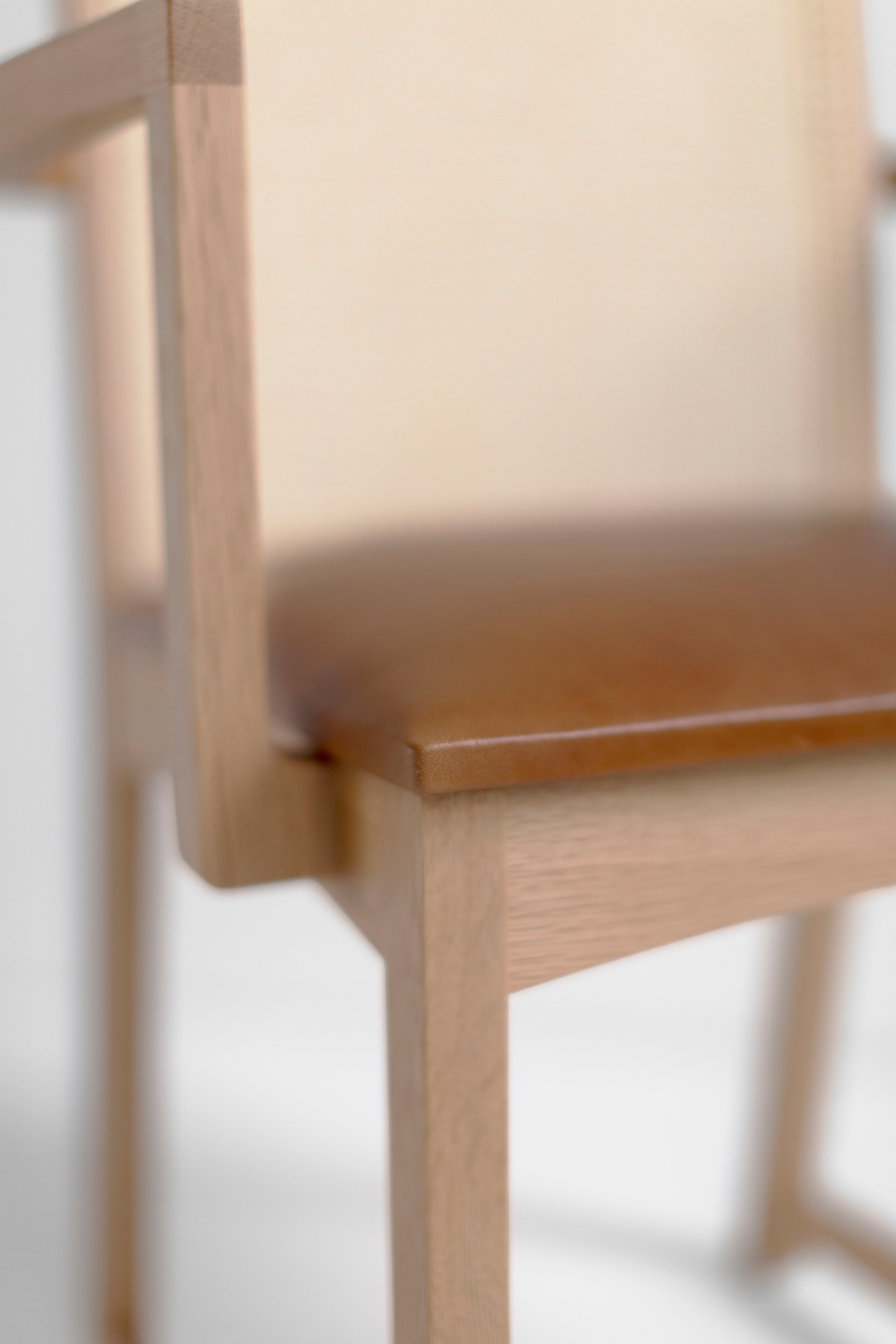 Milo Baughman Highback Arch Dining Chair With Arms - 335
