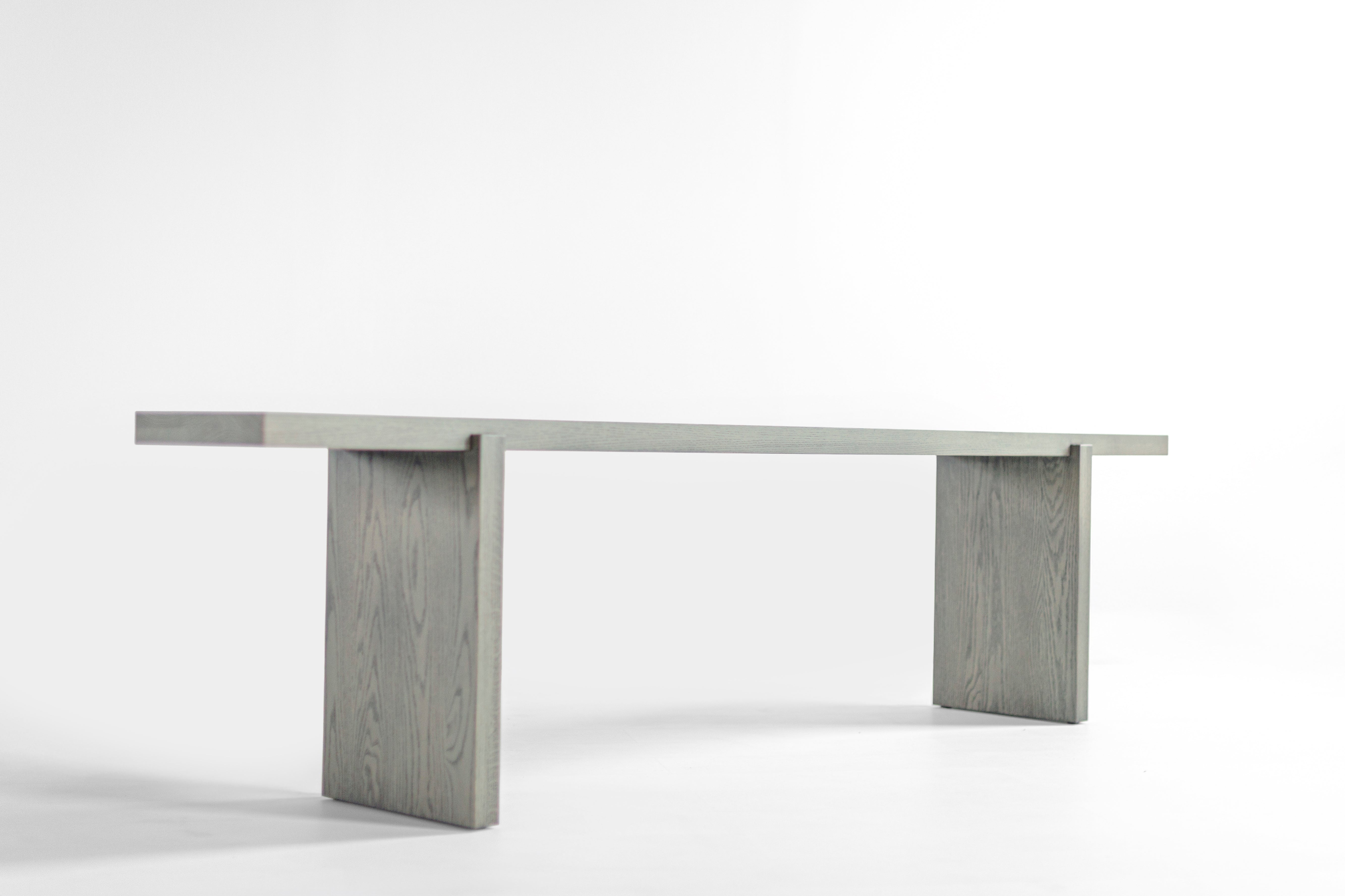 Modern Console in Warm Slate - The Rockefeller - 1326