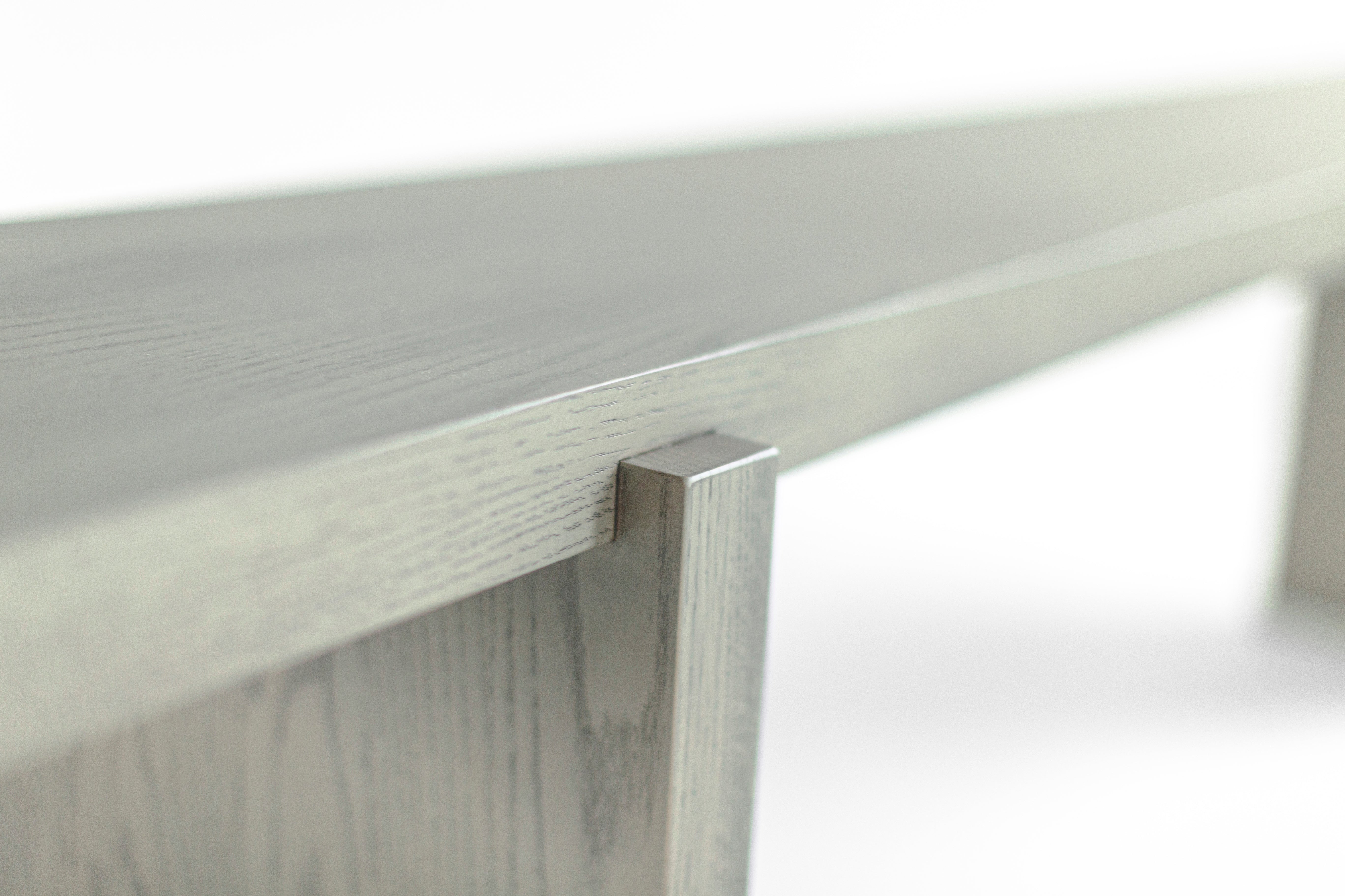 Modern Console in Warm Slate - The Rockefeller - 1326