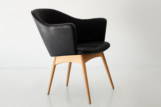 Modern Dining Arm Chair Scoop, image 3