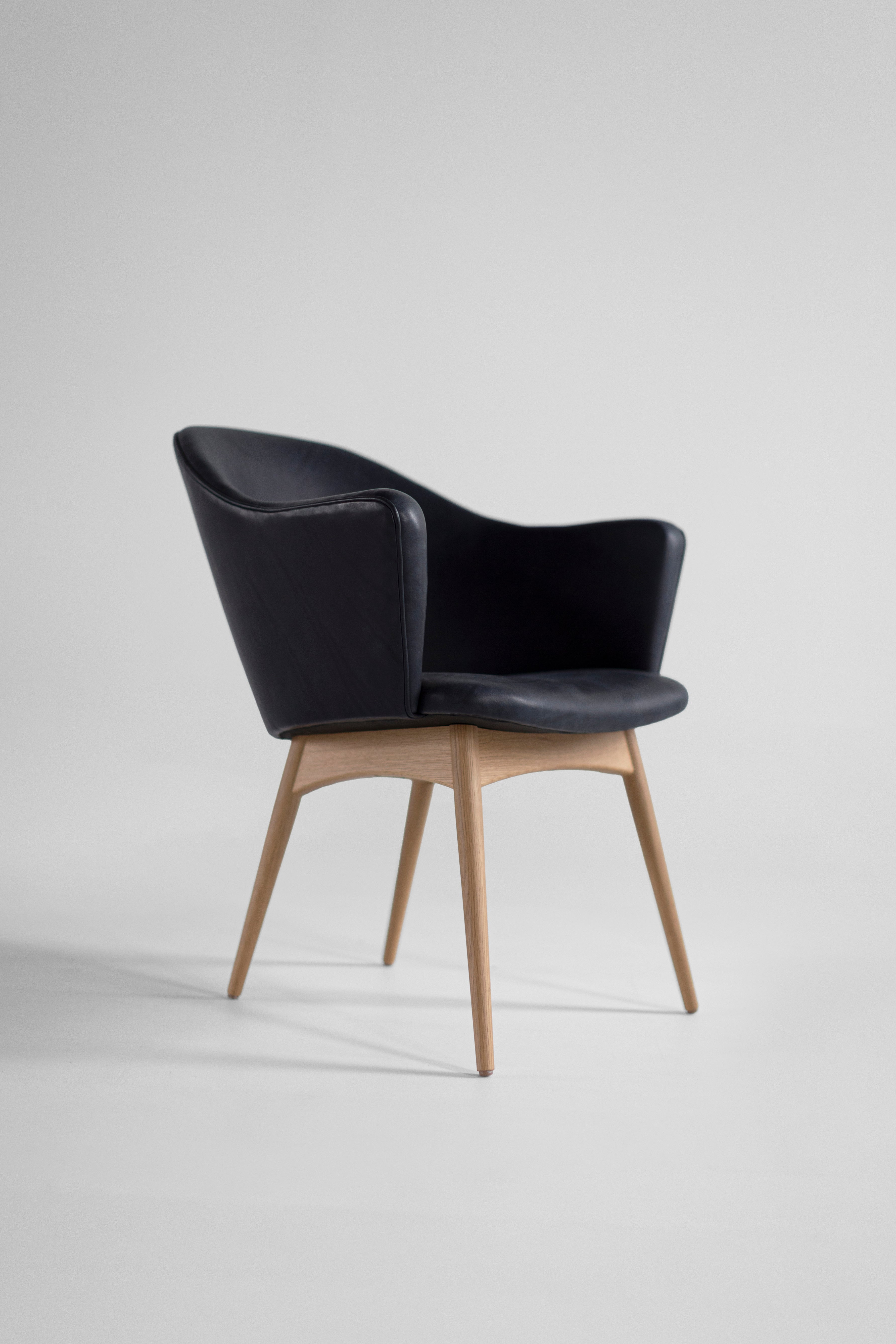Modern Dining Arm Chair The Scoop - 2506
