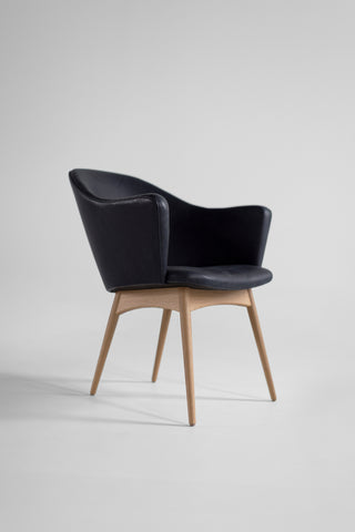 Modern Dining Arm Chair Scoop, image 6