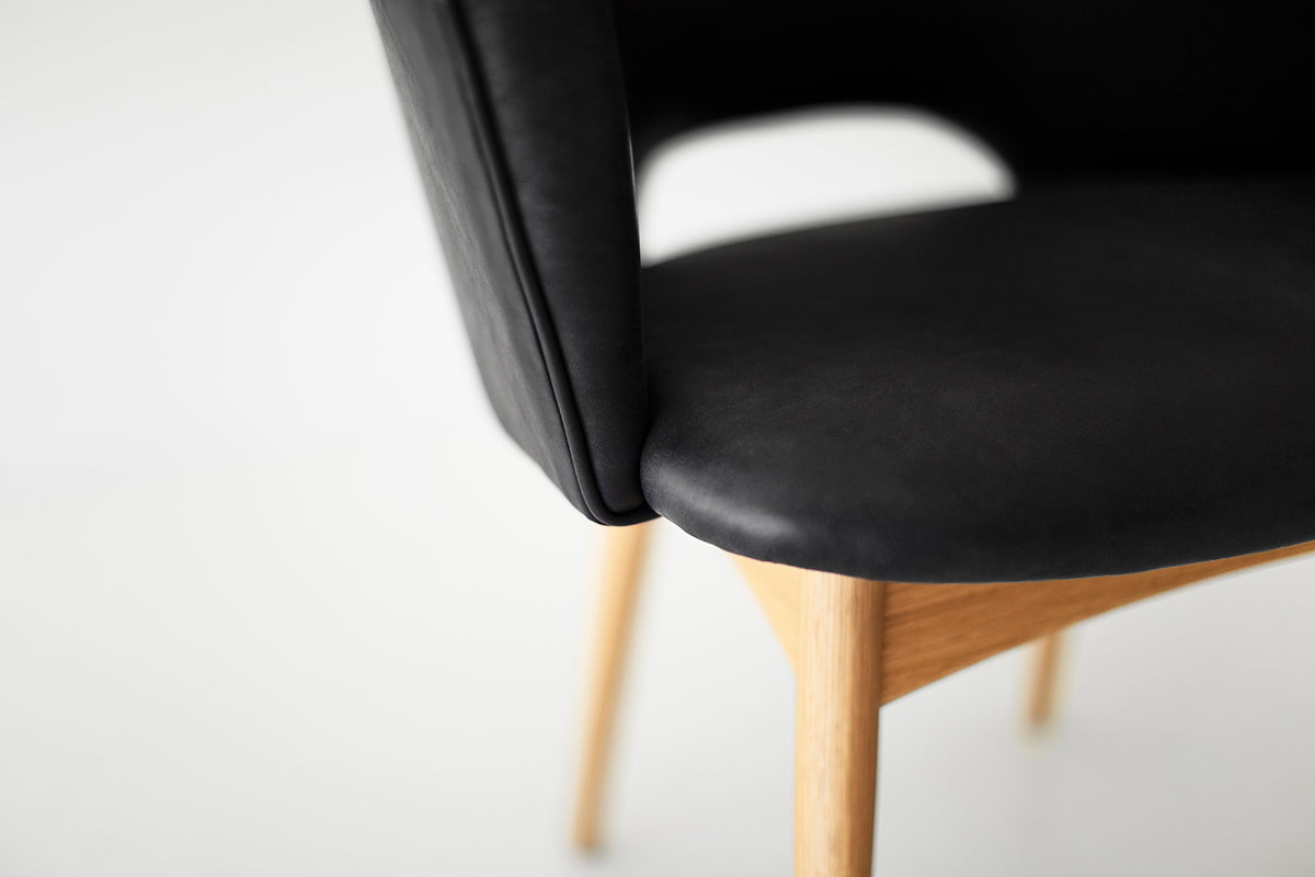 Modern Dining Arm Chair The Scoop - 2506