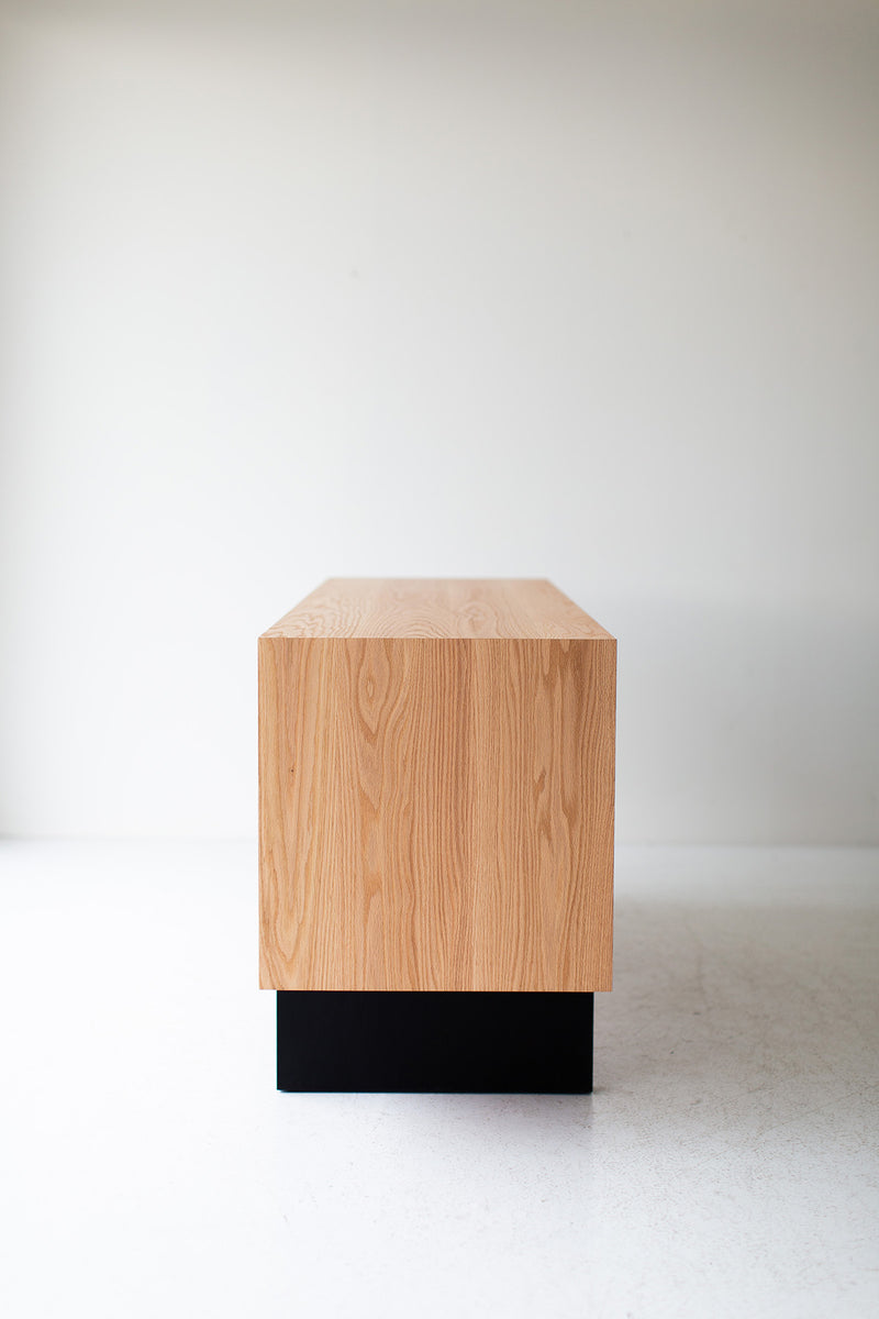 One drawer shown open, revealing the interior