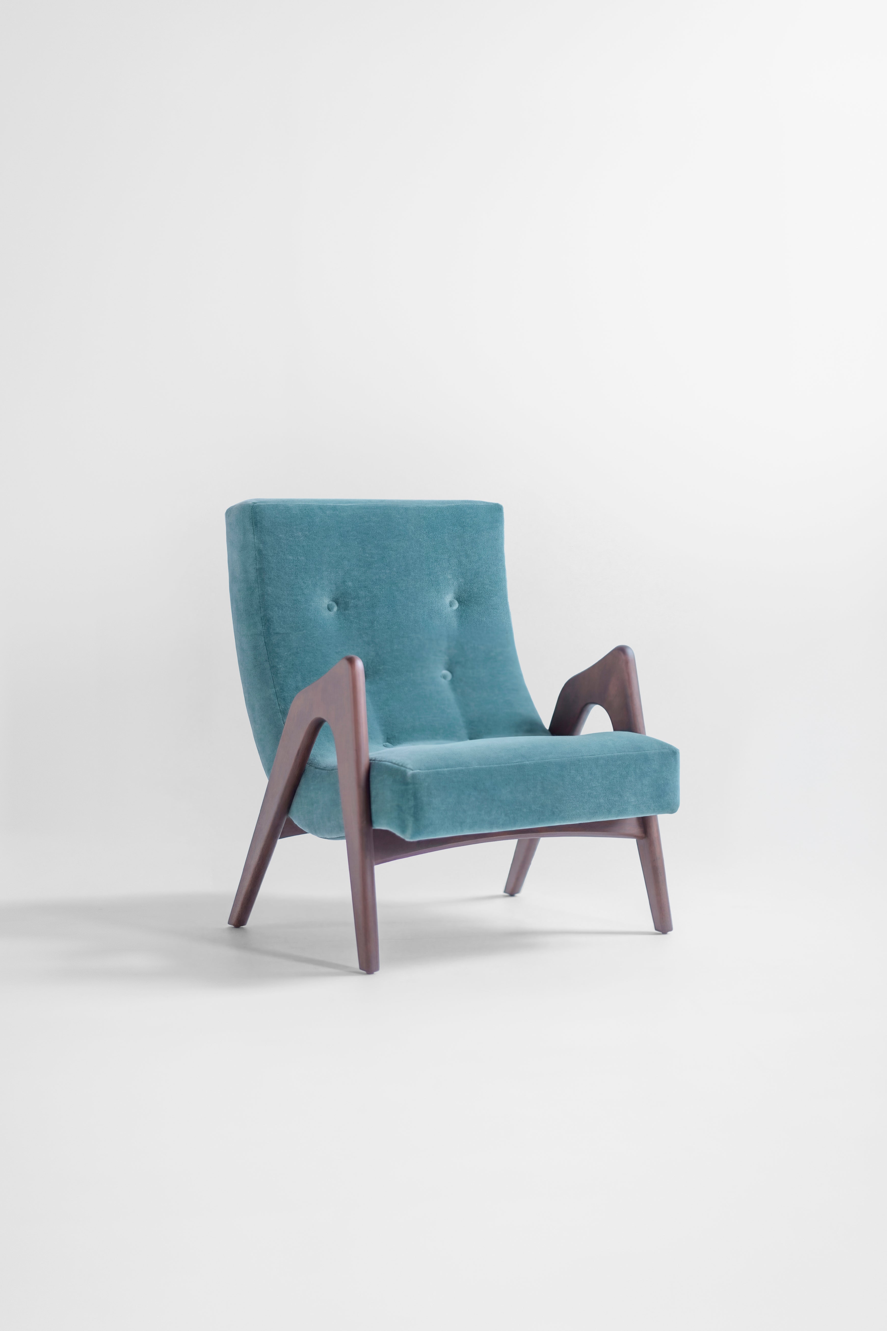 Modern Scoop Lounge Chair - 2505