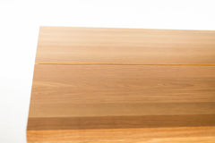 Modern luxury split panel dining table styled with chairs by Bertu Home