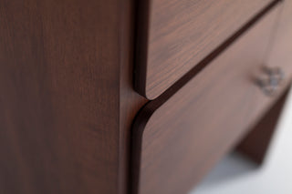 Modern Walnut Bookshelf Parker, image 2