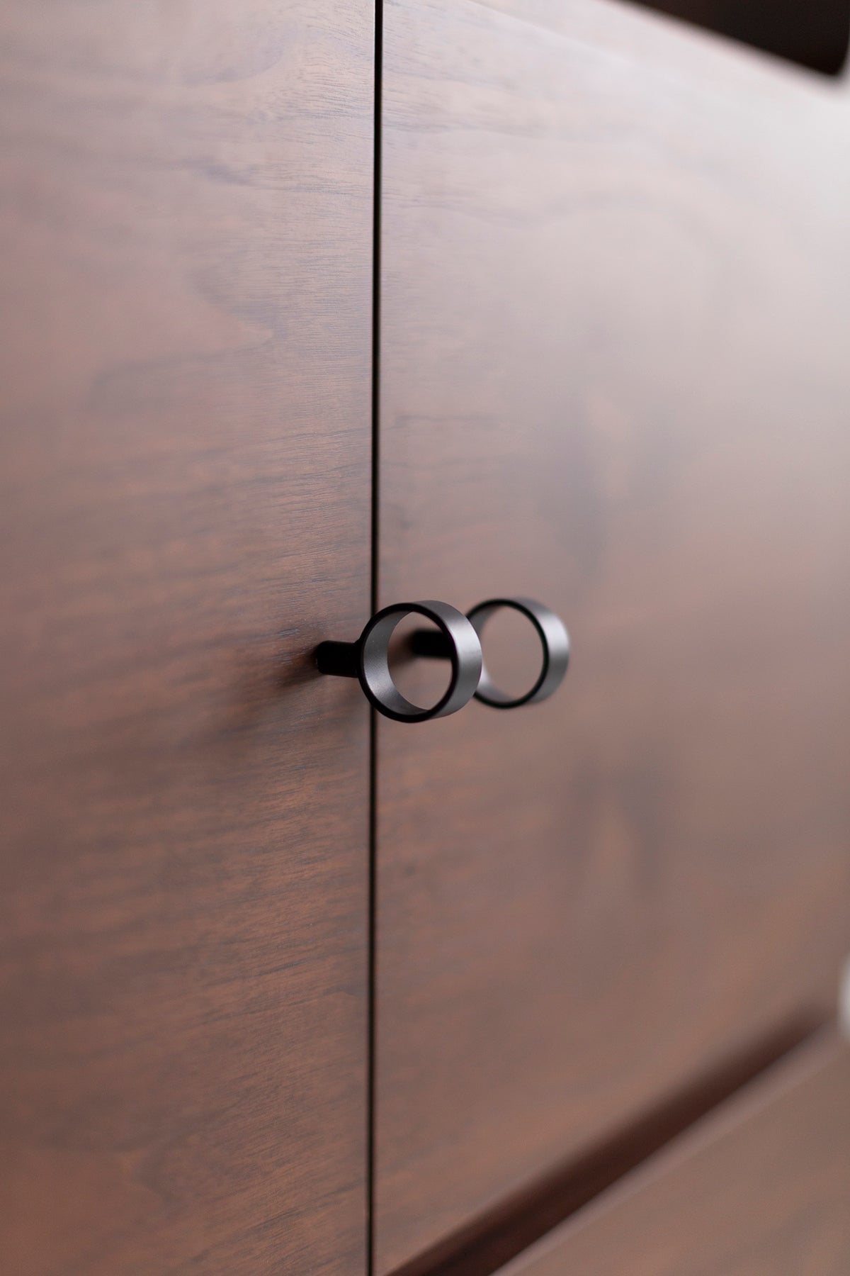 Modern Walnut Bookshelf - The Parker - 4626