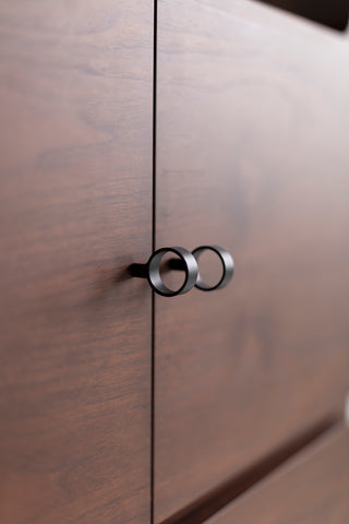 Modern Walnut Bookshelf Parker, image 4