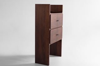 Modern Walnut Bookshelf Parker, image 5