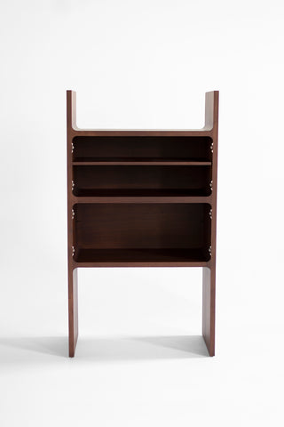 Modern Walnut Bookshelf Parker, image 7