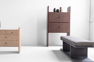 Modern Walnut Bookshelf Parker, image 11