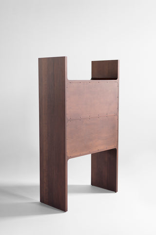 Modern Walnut Bookshelf Parker, image 12