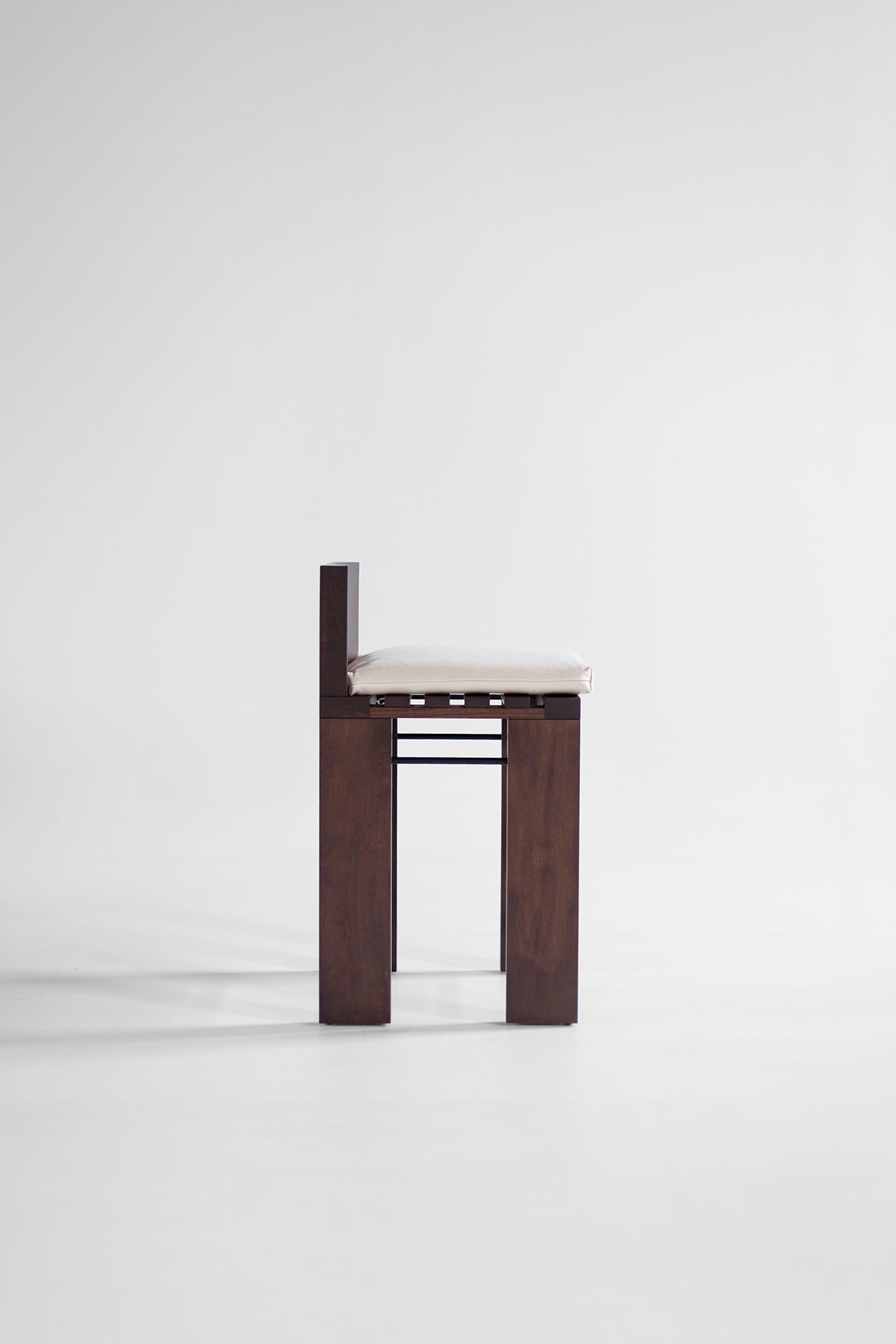 Modern Walnut Chile Counter Stool - 6126