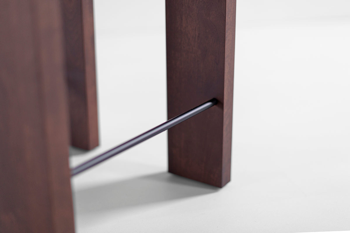 Modern Walnut Chile Counter Stool - 6126
