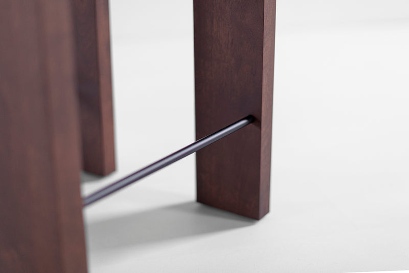 Modern Walnut Chile Counter Stool - 6126
