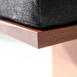 Modern Walnut Suelo Bench Image 04
