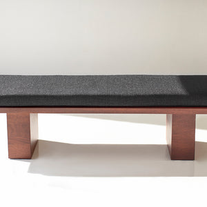 Modern Walnut Suelo Bench Image 08