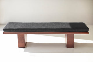 Modern Walnut Suelo Bench Image 08