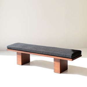 Modern Walnut Suelo Bench Image 10