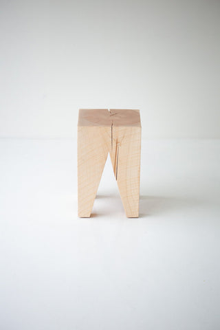 Natural maple Vega stool