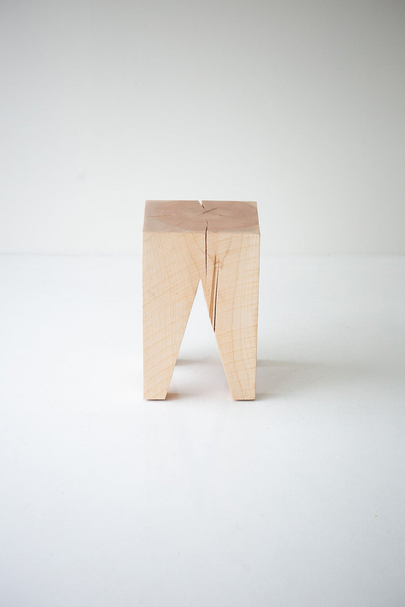 Natural maple Vega stool
