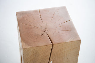 Top of the natural maple Vega with natural cracking