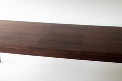 Close-up of the natural walnut wood grain
