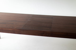 Close-up of the natural walnut wood grain