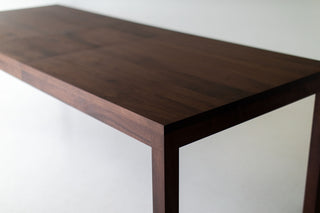 Detail of the commercial grade matte finish on the tabletop