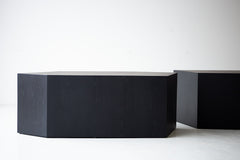 Crag Tables coffee table shown at an angle
