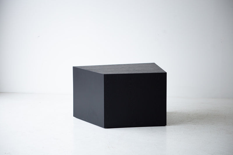 Side profile of the Crag Tables coffee table