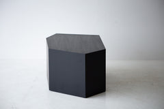 Organic modern Crag Tables coffee table styled in a bright living space