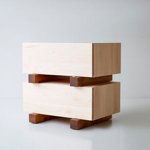 Modern Nightstand SantaFe Collection Image 01