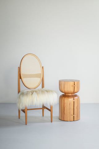 Natural Wood Roma Counter Stool, image 4