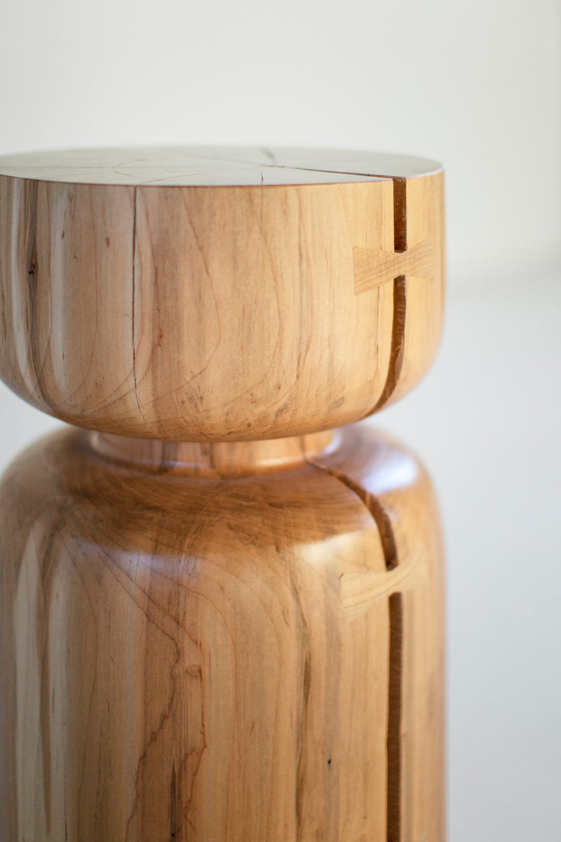 Group of Roma counter stools styled together at varying heights