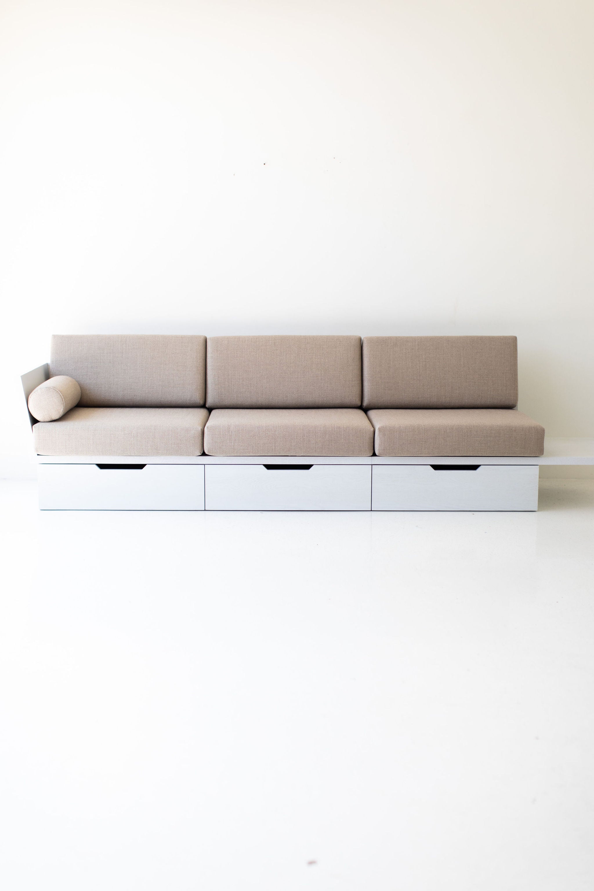 Oak Suelo Sofa With Storage And Side Table for Bertu Home - 2124