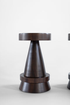 The Outdoor Boca counter stool styled on a patio or outdoor kitchen counter.