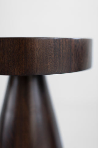 Outdoor Boca Counter Stool Exterior Walnut Finish, image 9